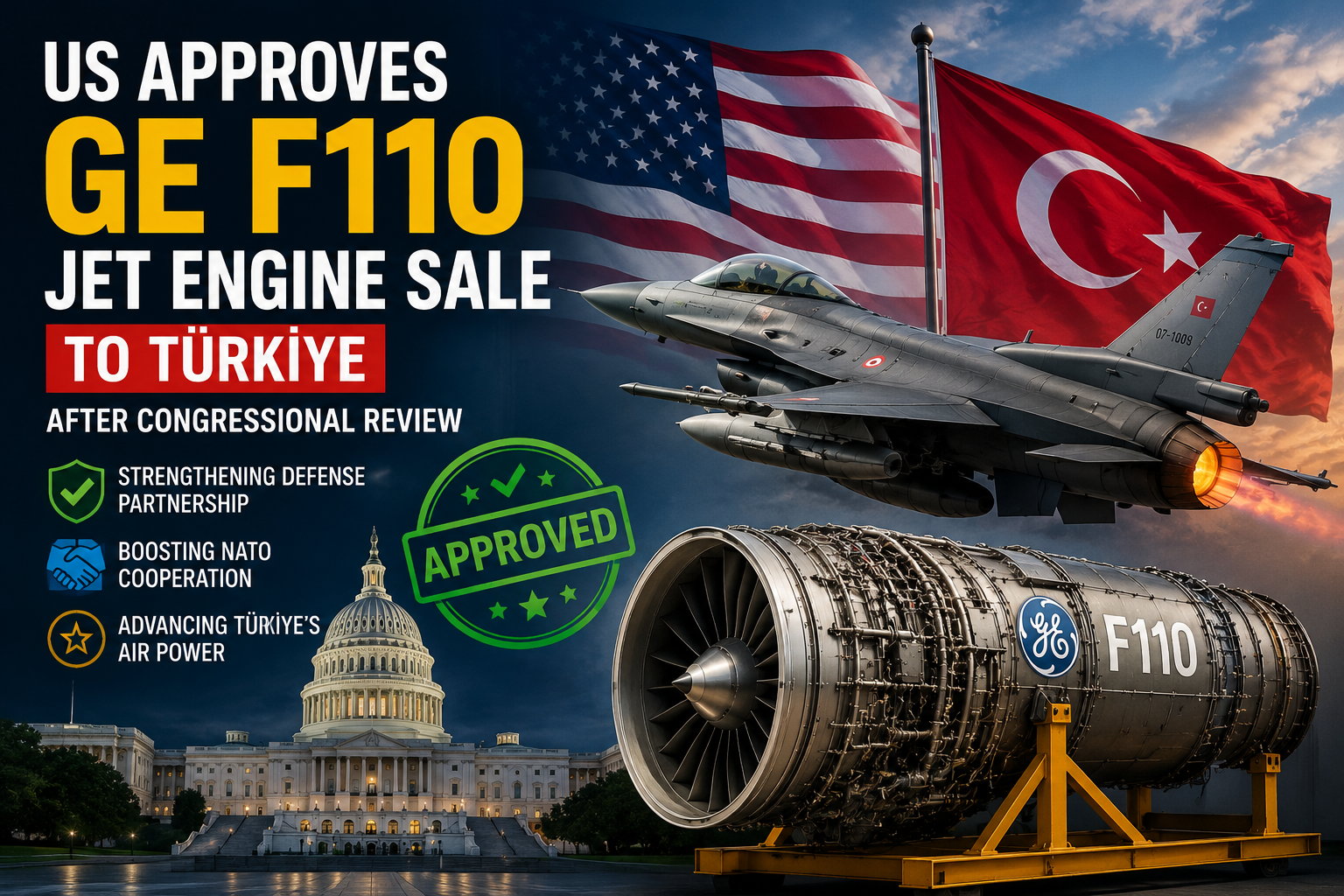GE F110 Jet Engine
