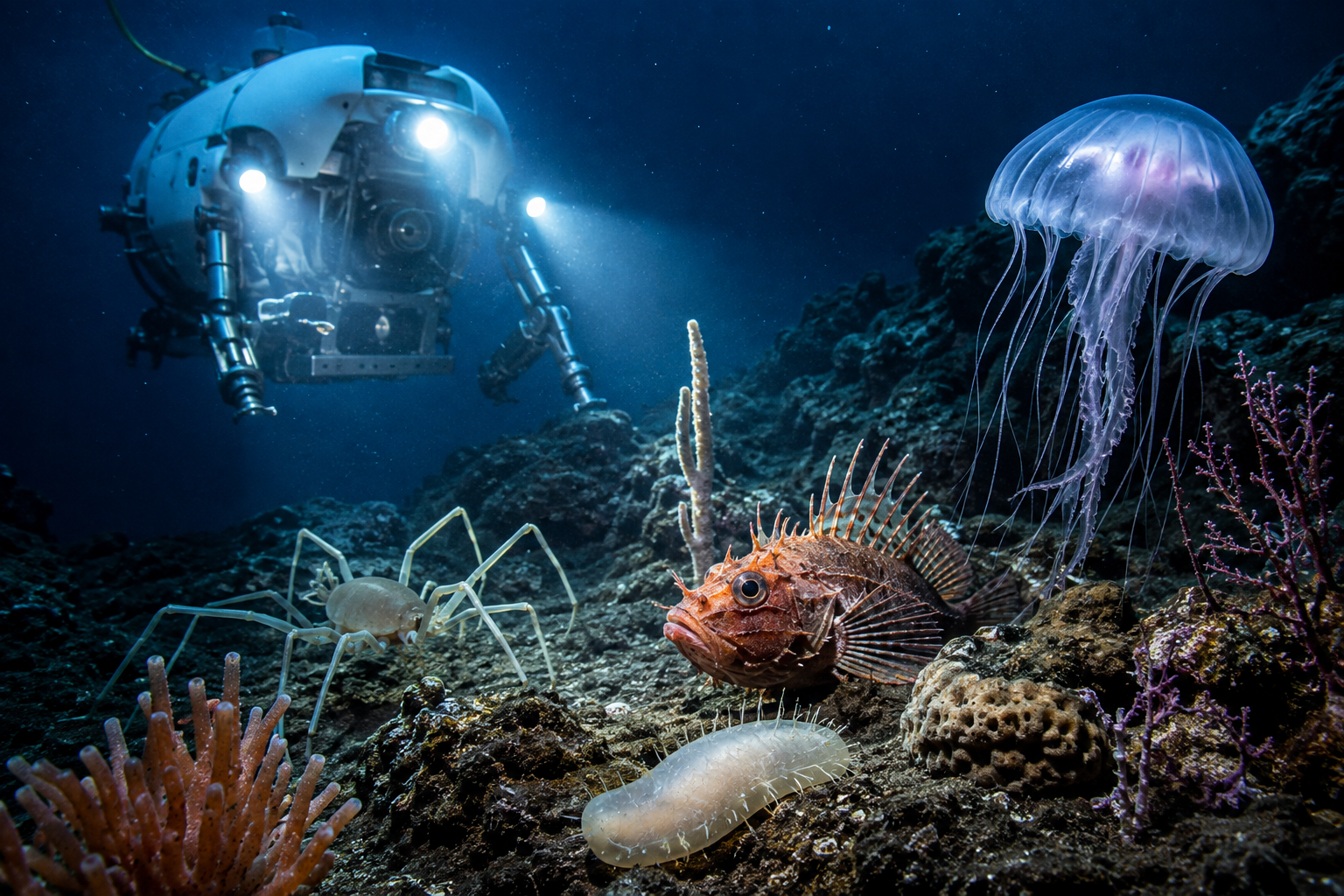 deep sea creatures